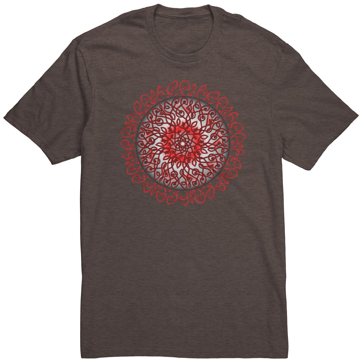Celtic Burst - Red Unisex T-shirt