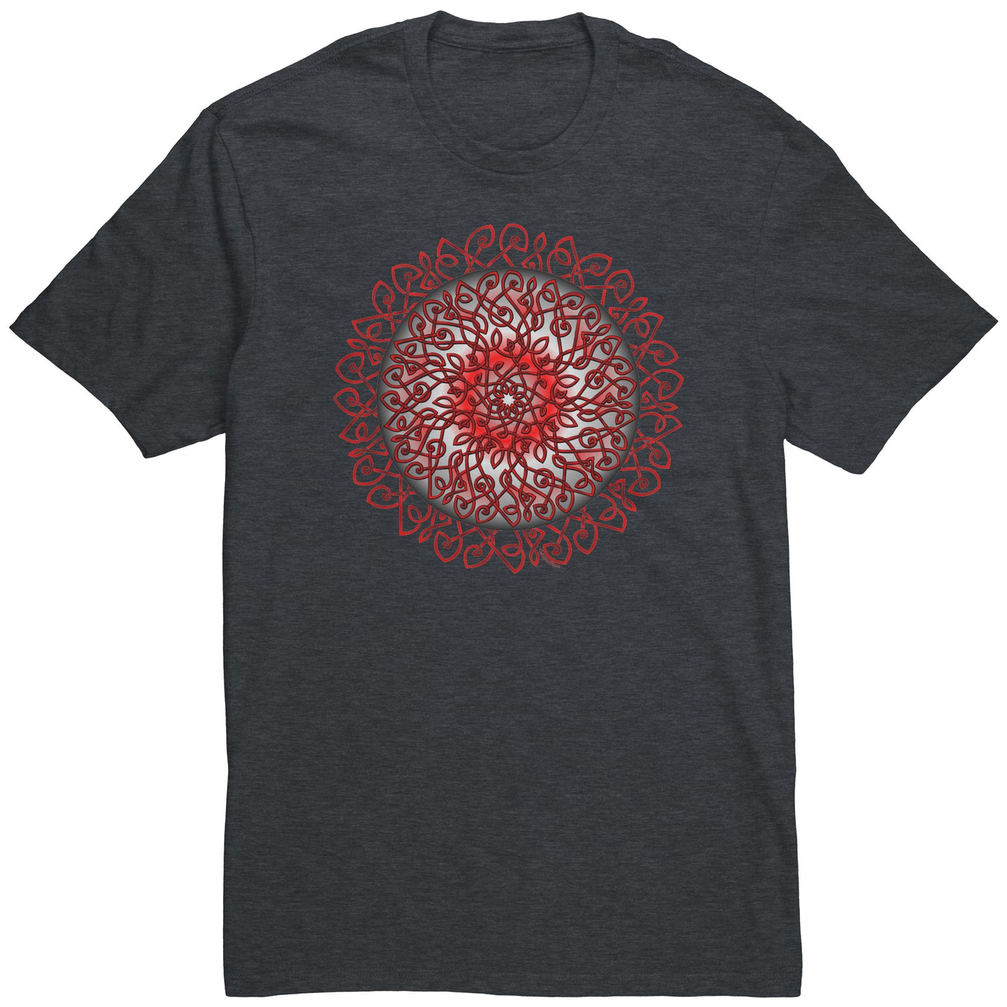 Celtic Burst - Red Unisex T-shirt