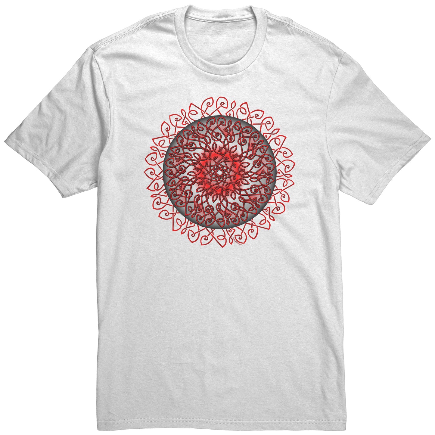 Celtic Burst - Red Unisex T-shirt