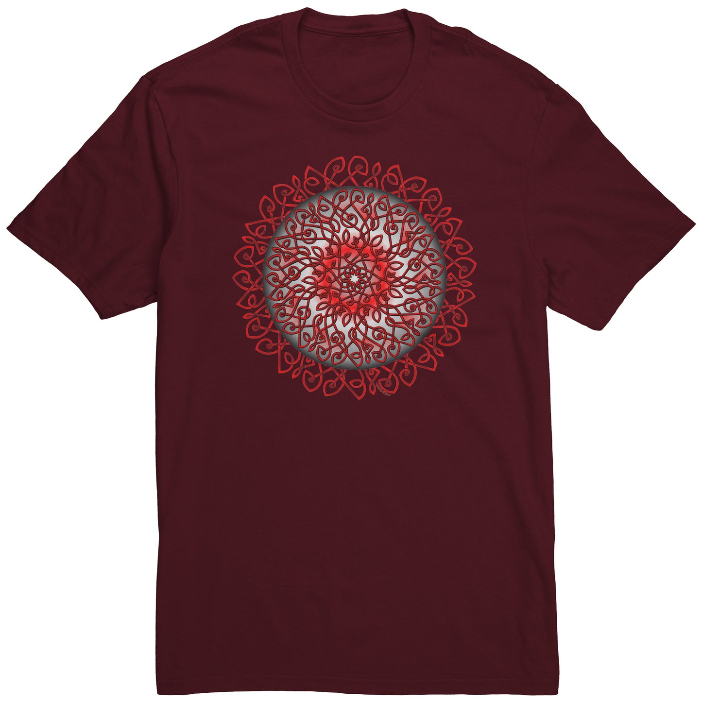 Celtic Burst - Red Unisex T-shirt