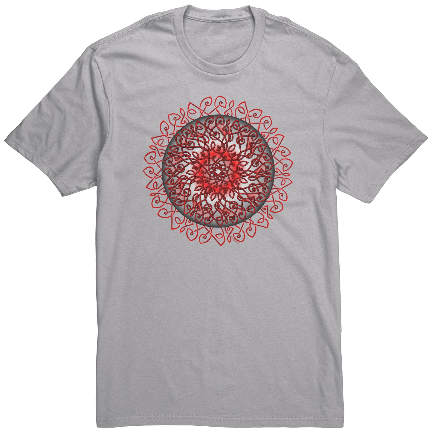 Celtic Burst - Red Unisex T-shirt