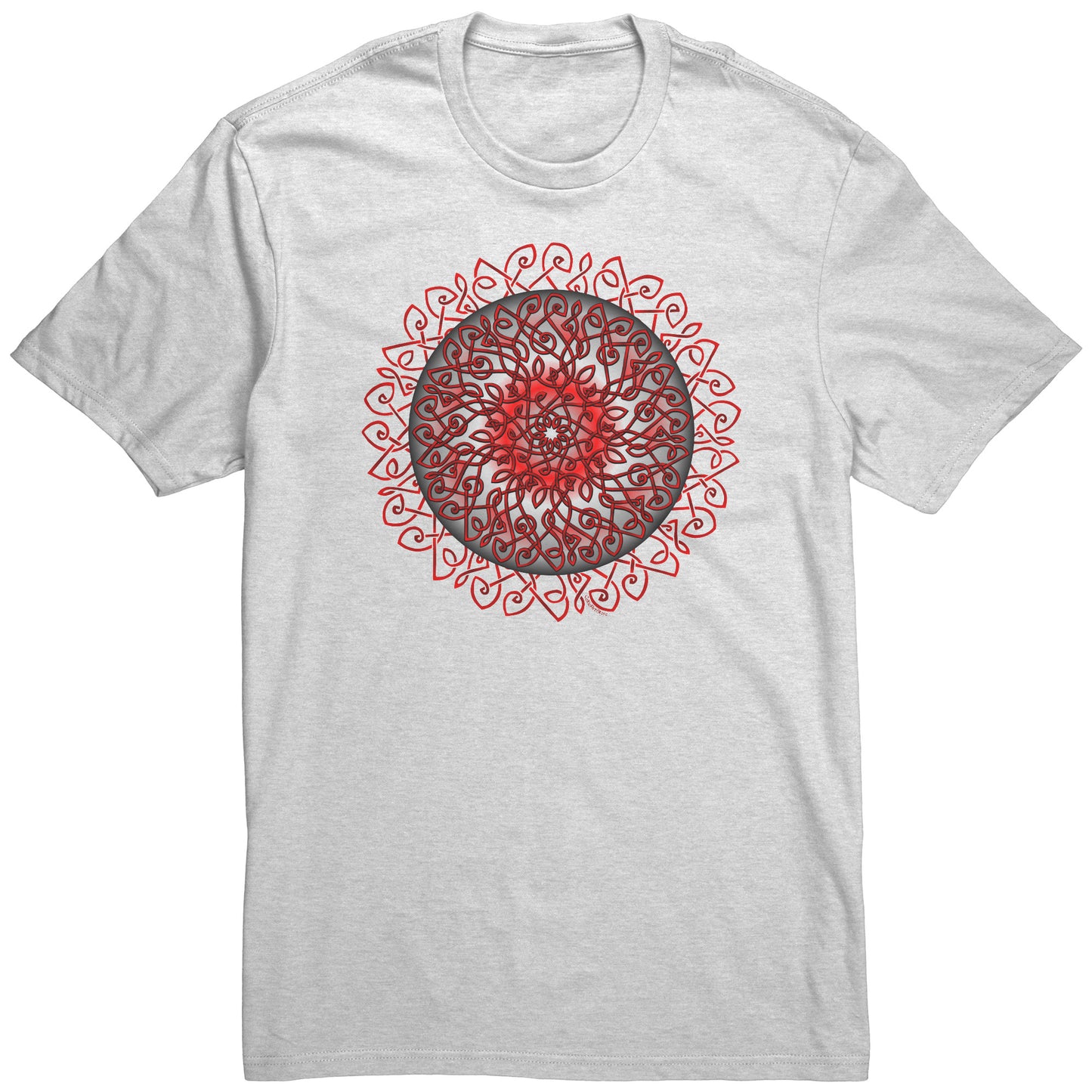 Celtic Burst - Red Unisex T-shirt