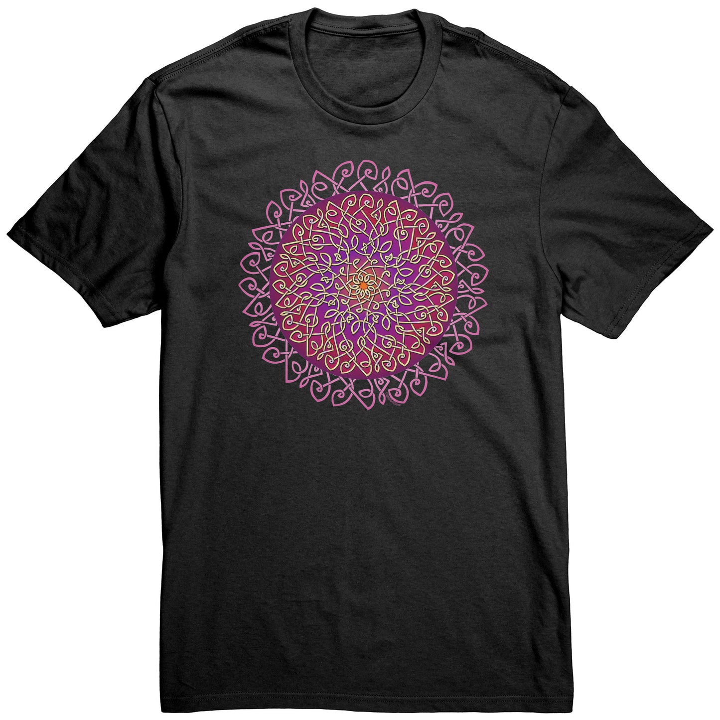 Celtic Burst - Sangria Unisex T-shirt