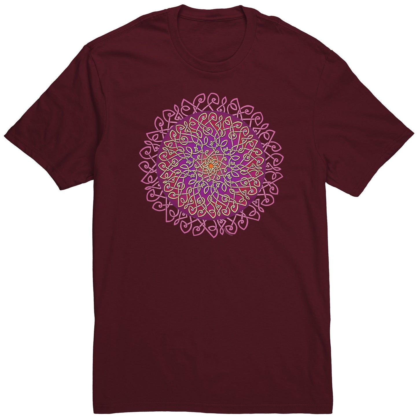 Celtic Burst - Sangria Unisex T-shirt