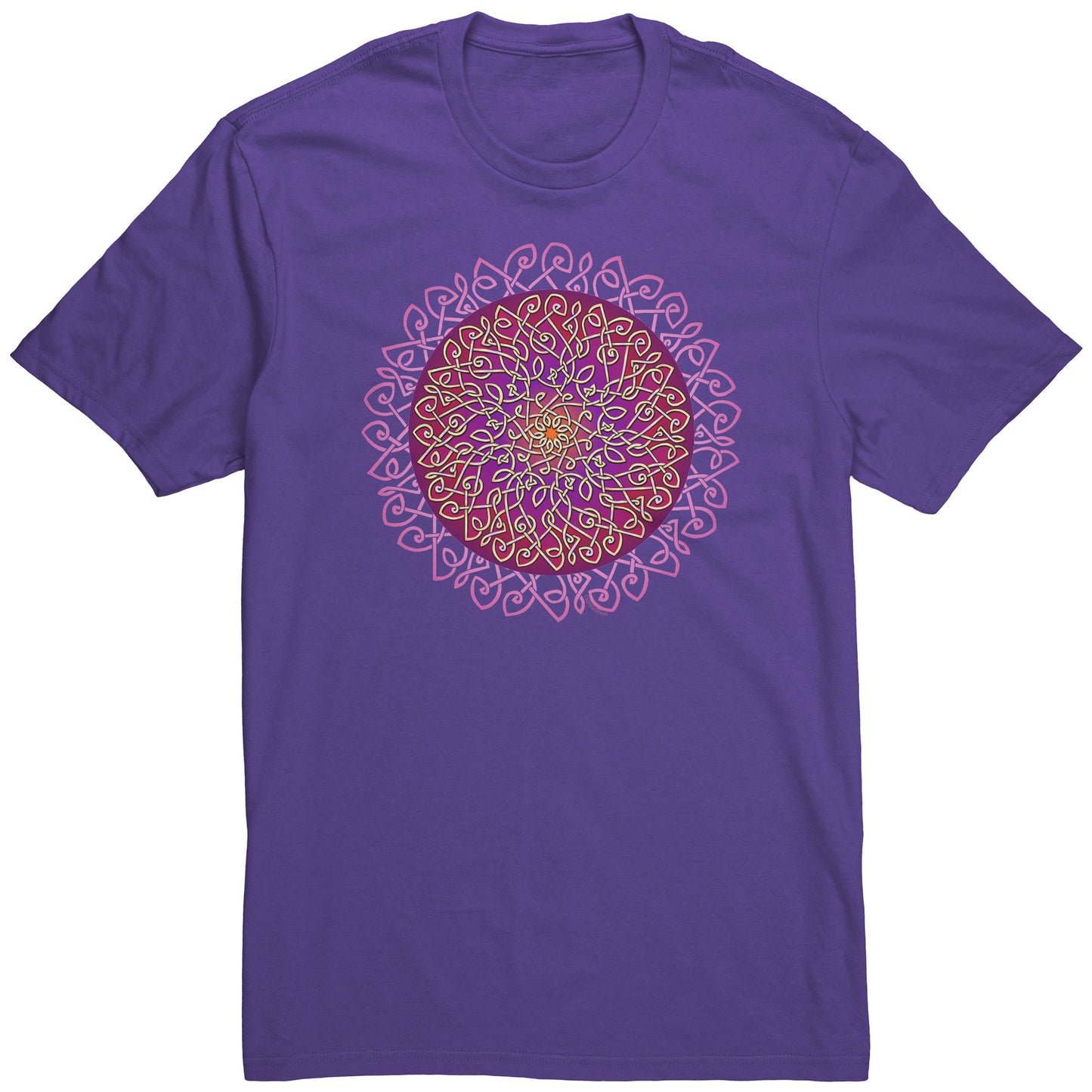 Celtic Burst - Sangria Unisex T-shirt