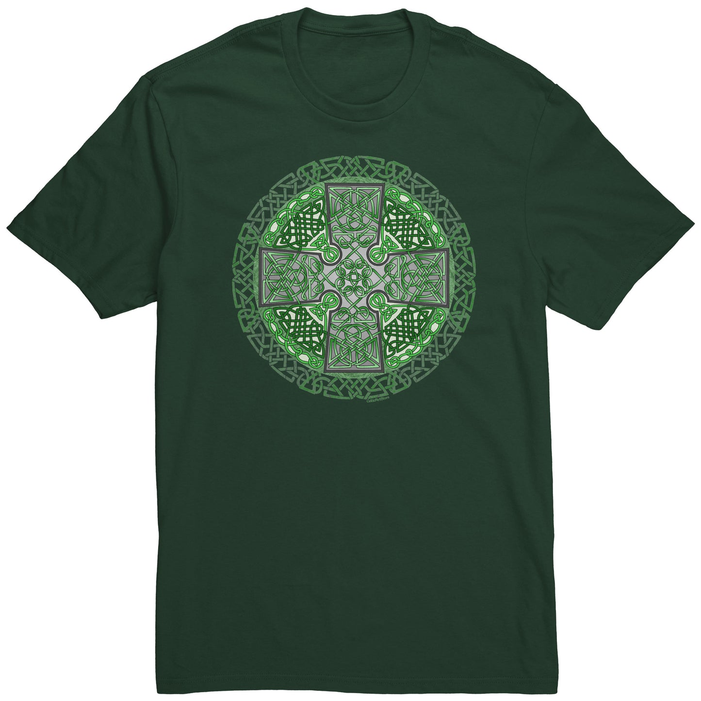 Celtic Cross Unisex T-shirt - Green