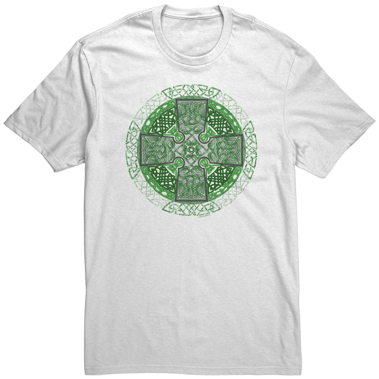 Celtic Cross Unisex T-shirt - Green