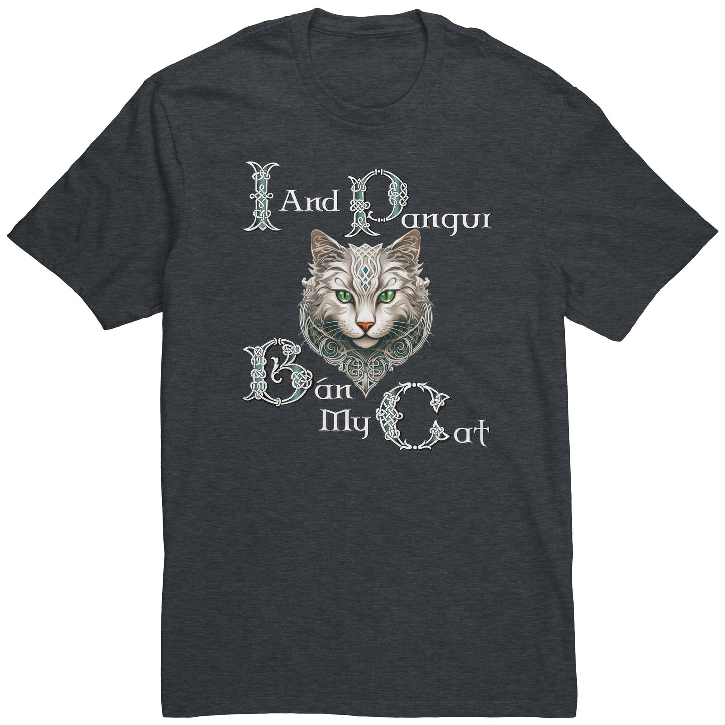 Celtic Pangur Ban Unisex T-Shirt