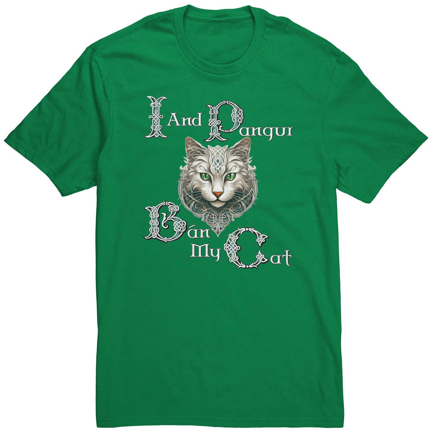 Celtic Pangur Ban Unisex T-Shirt