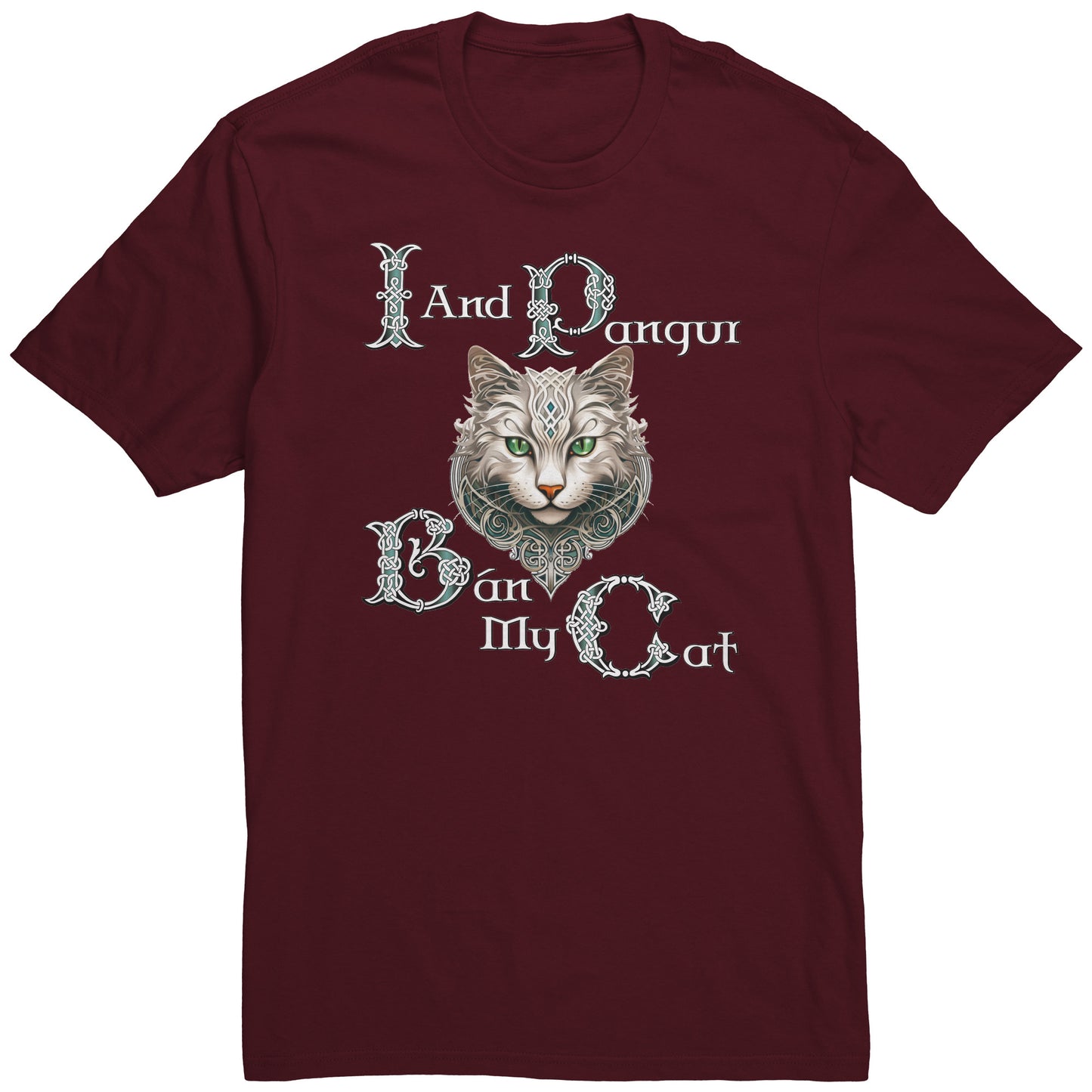 Celtic Pangur Ban Unisex T-Shirt