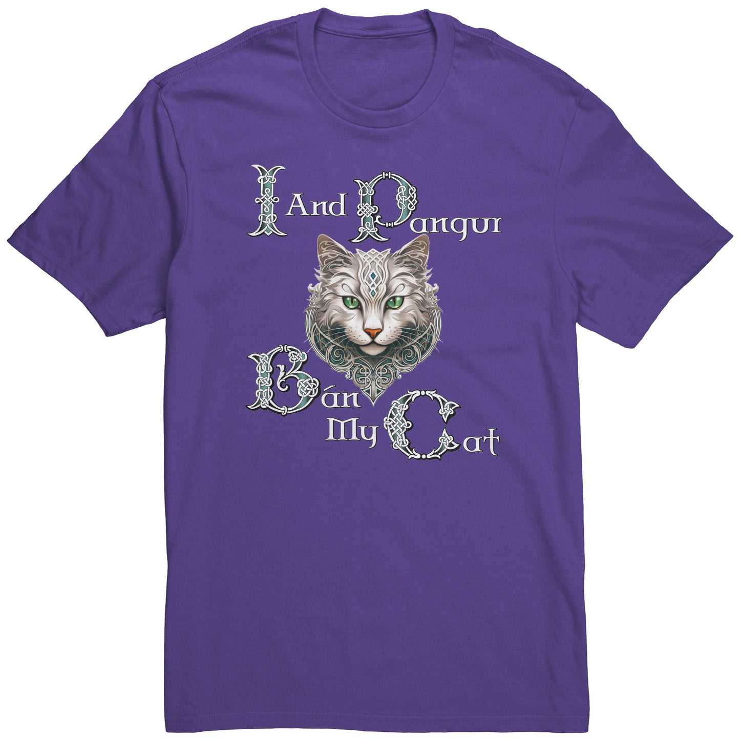 Celtic Pangur Ban Unisex T-Shirt