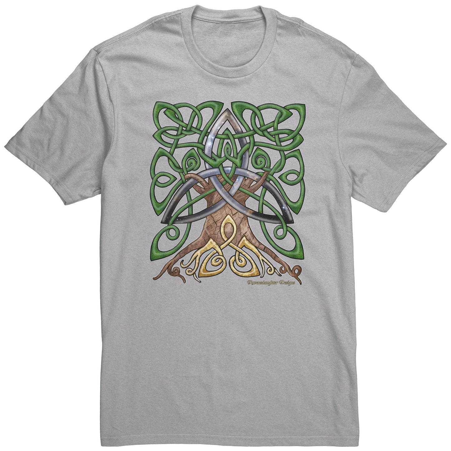 Celtic Trinity Tree - Cosmic Unisex T-Shirt