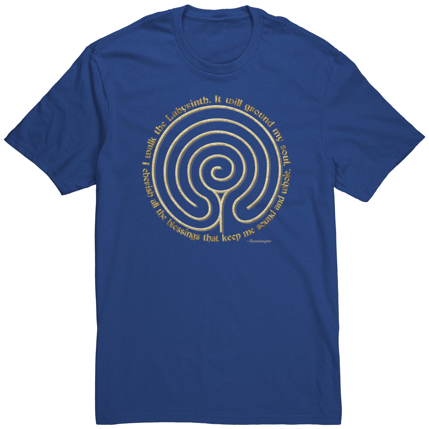 Chakra Vyuha Labyrinth Unisex Poetry T-shirt