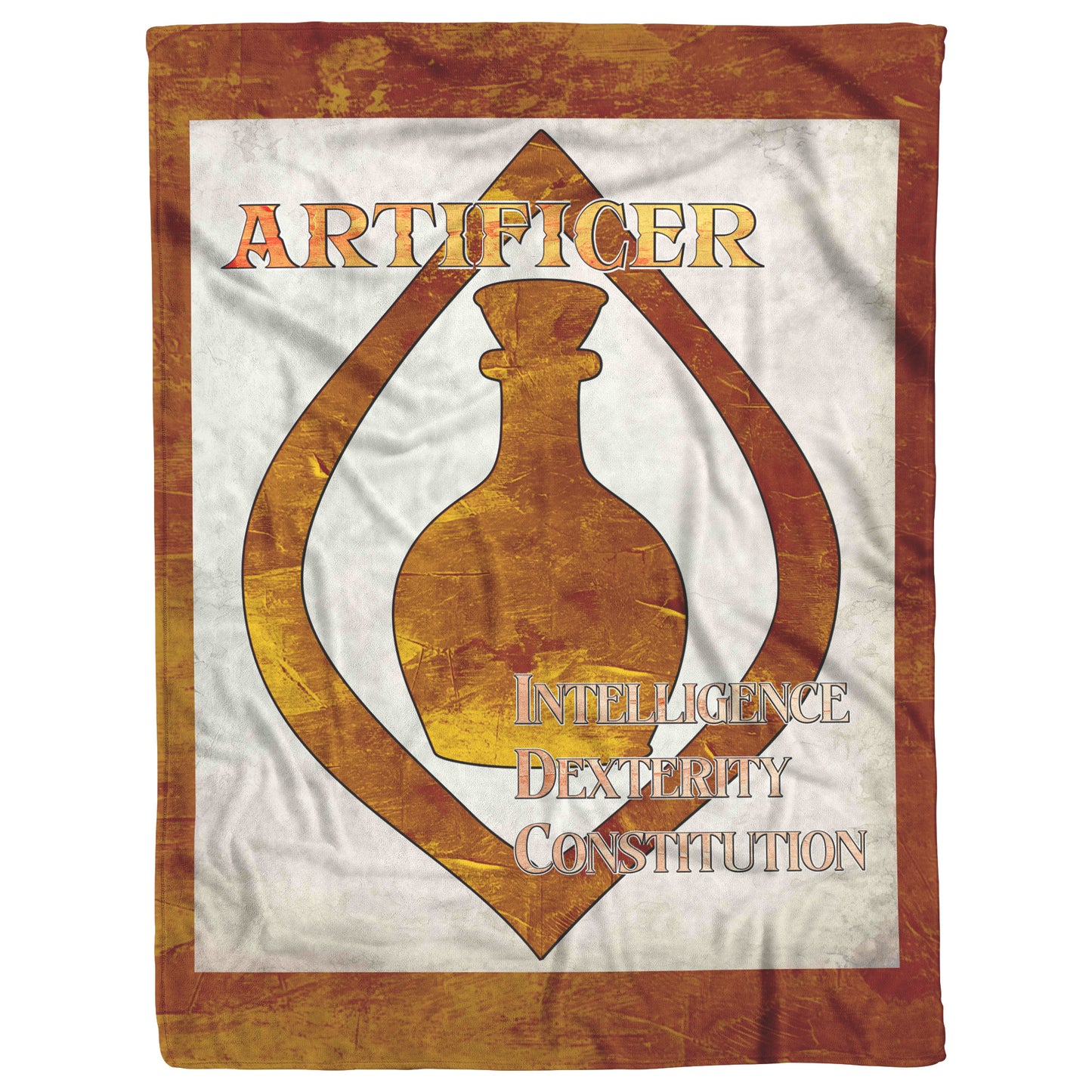 D&D Artificer Fleece Blanket