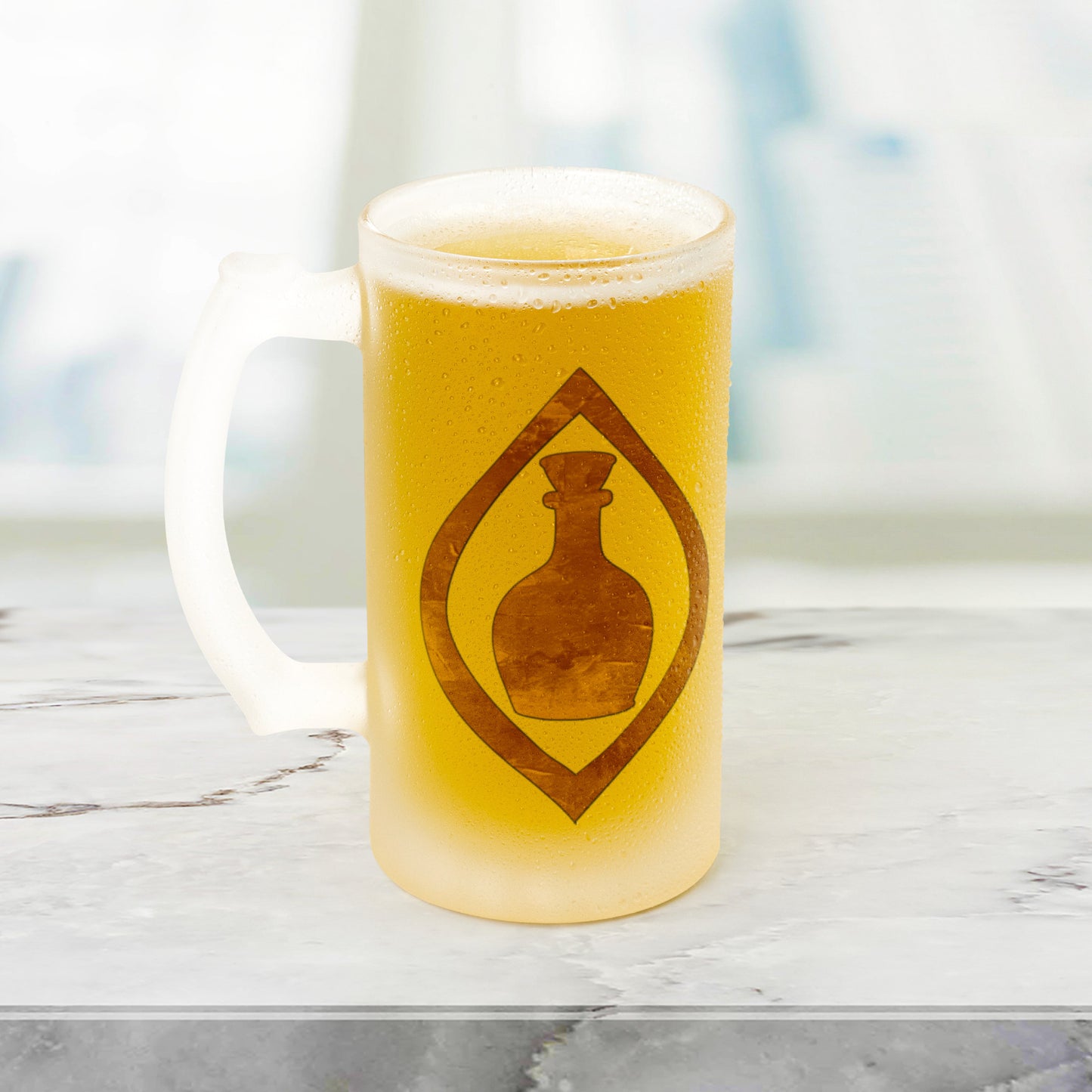 D&D Artificer Frosted Mug