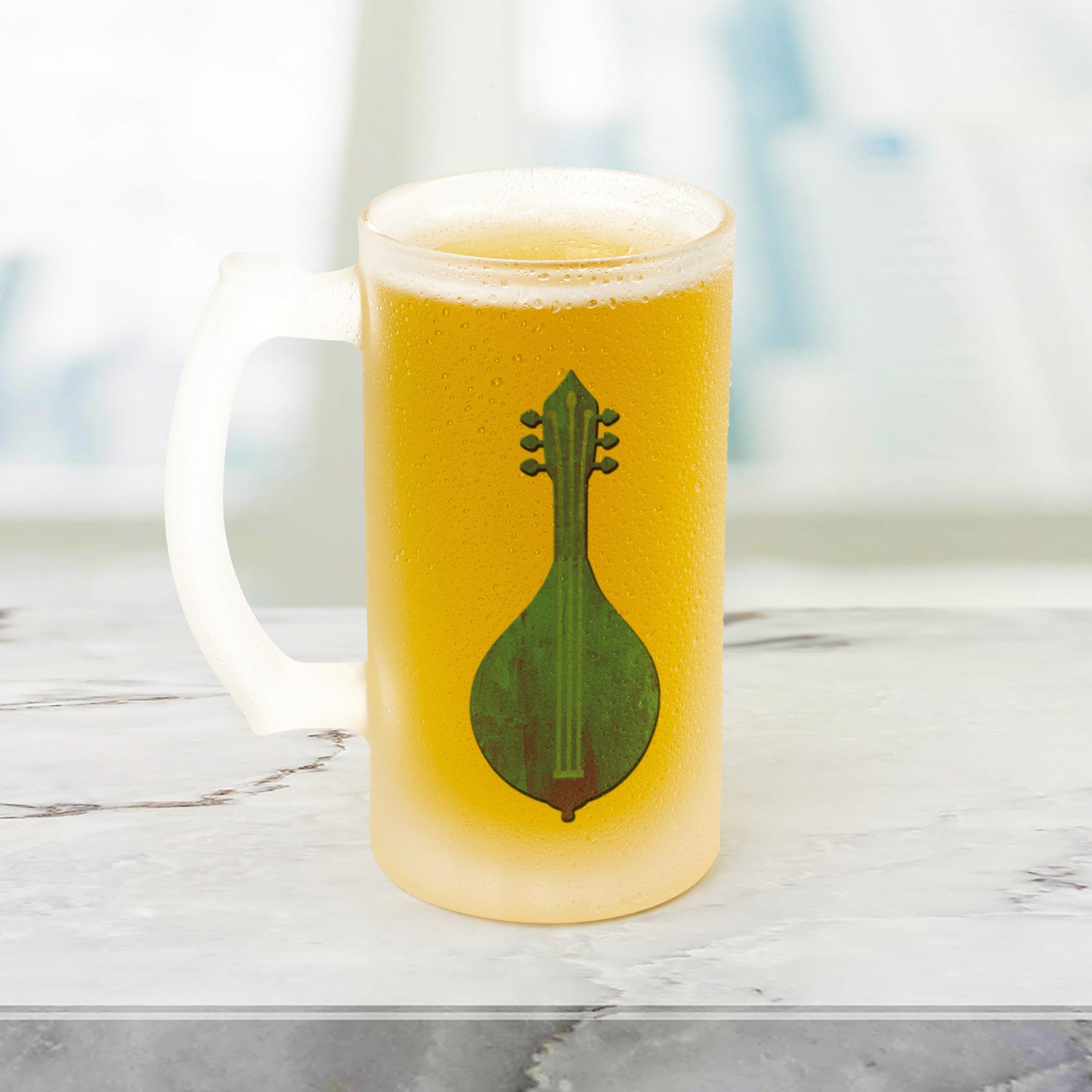 D&D Bard Frosted Mug