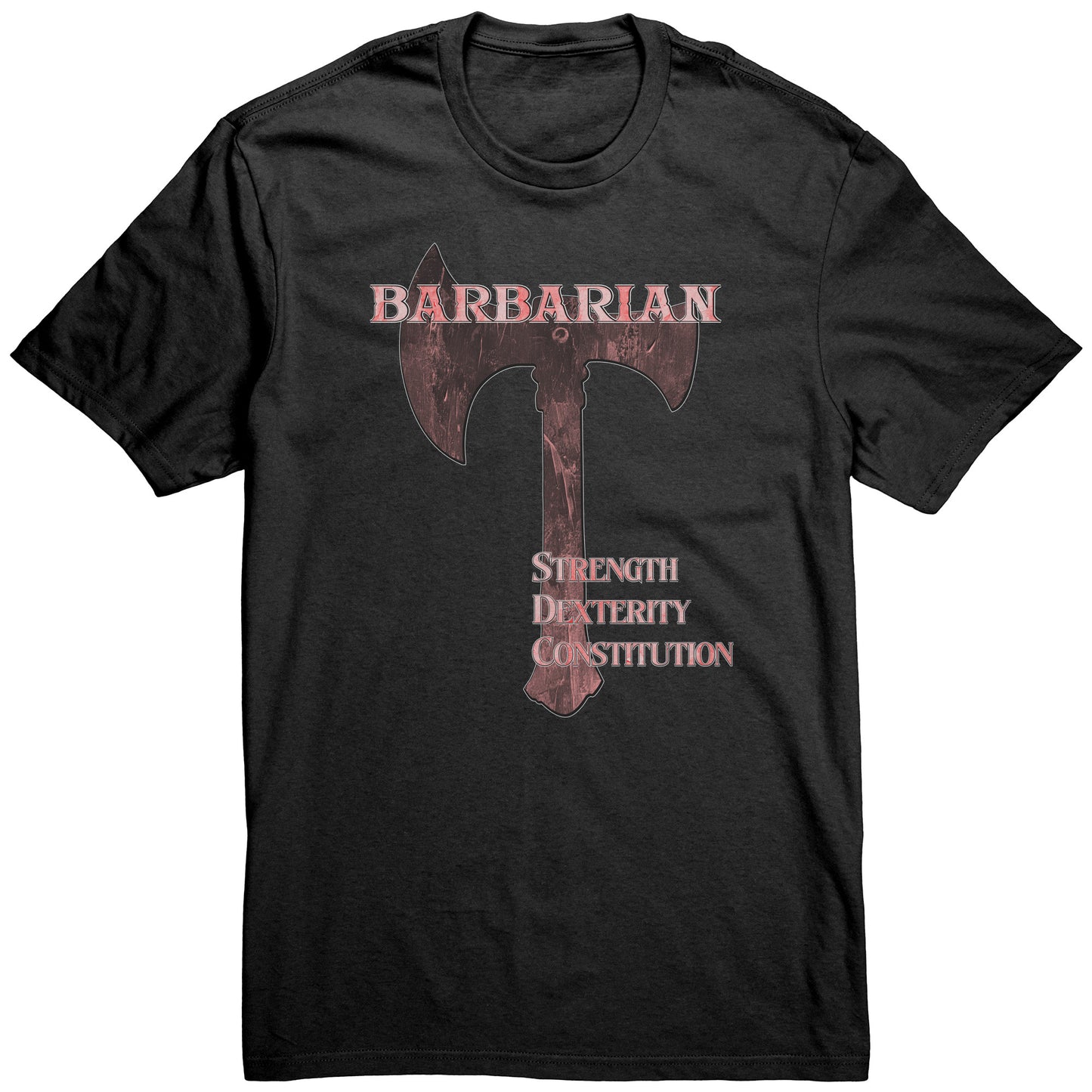 D&D Character Class Unisex T-Shirt - Barbarian