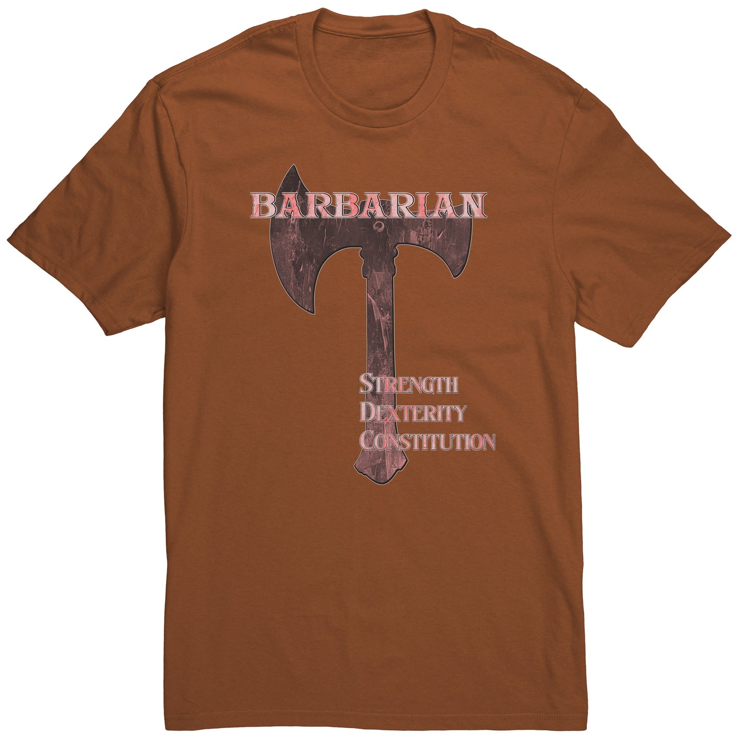 D&D Character Class Unisex T-Shirt - Barbarian