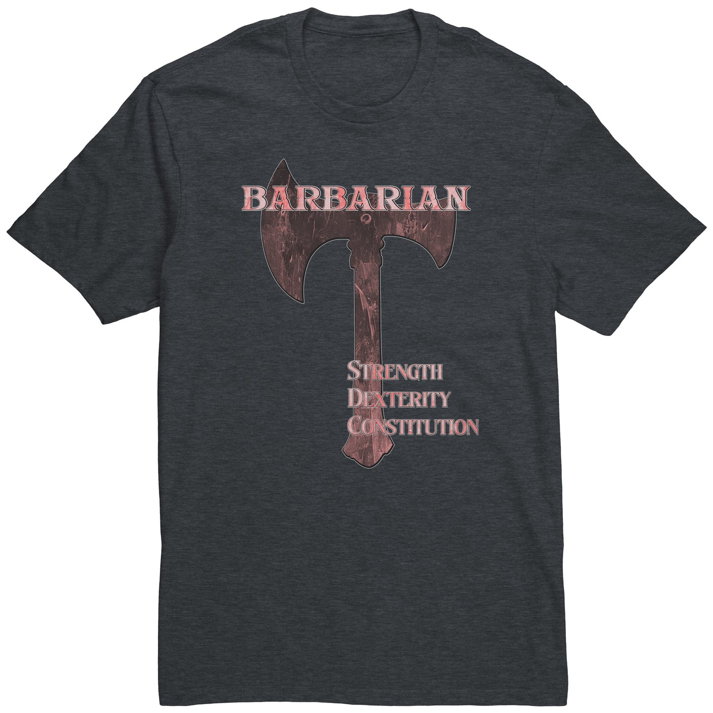 D&D Character Class Unisex T-Shirt - Barbarian