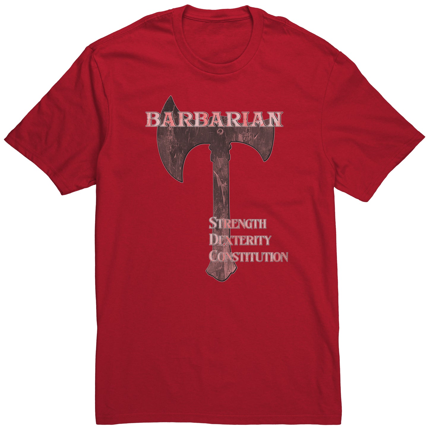 D&D Character Class Unisex T-Shirt - Barbarian