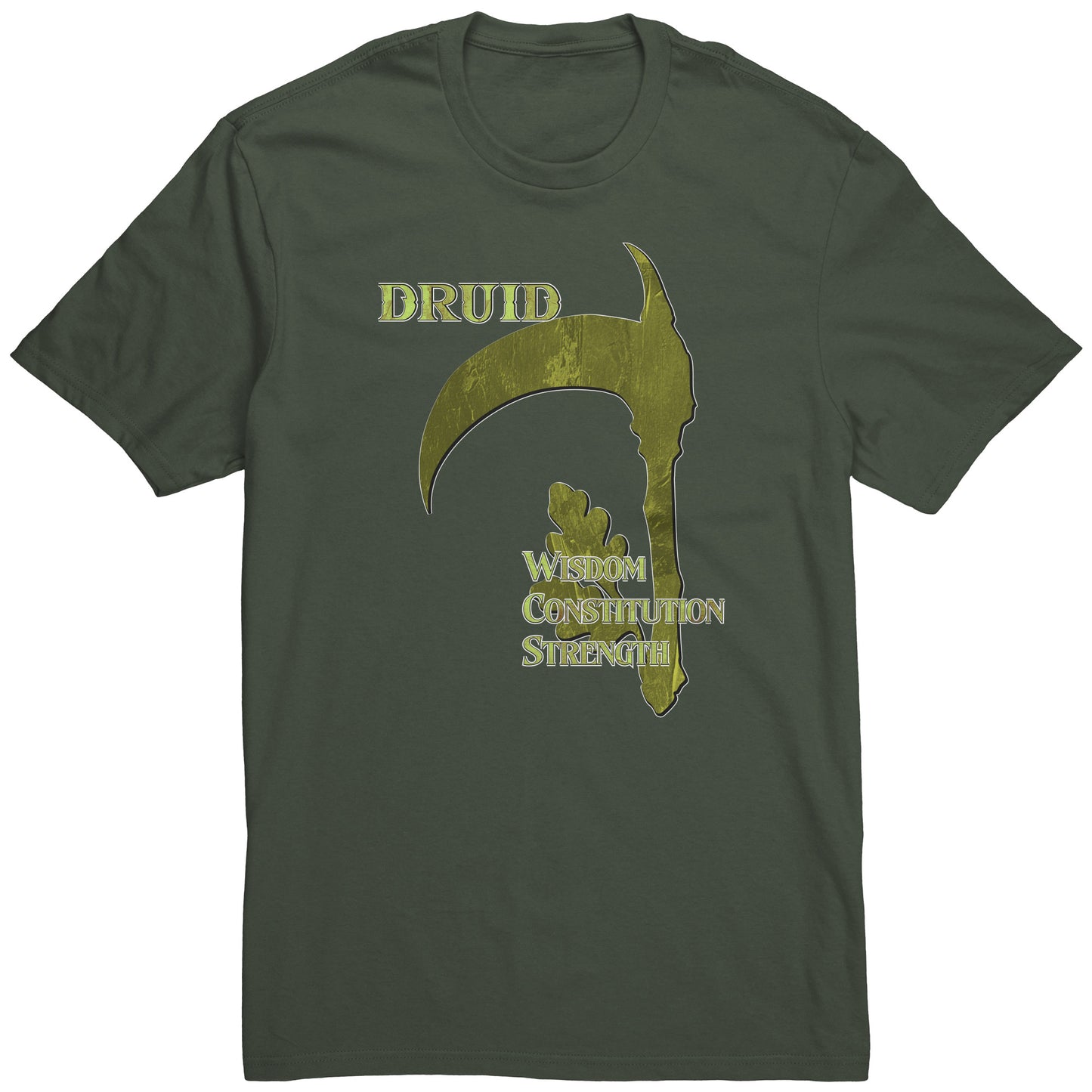 D&D Character Class Unisex T-Shirt - Druid