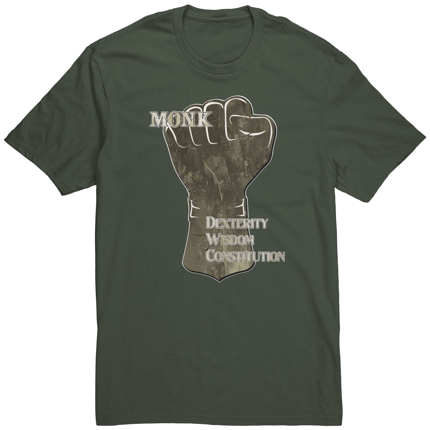 D&D Character Class Unisex T-Shirt - Monk