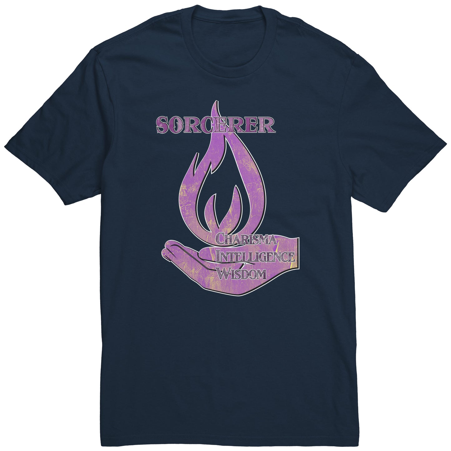 D&D Character Class Unisex T-Shirt - Sorcerer