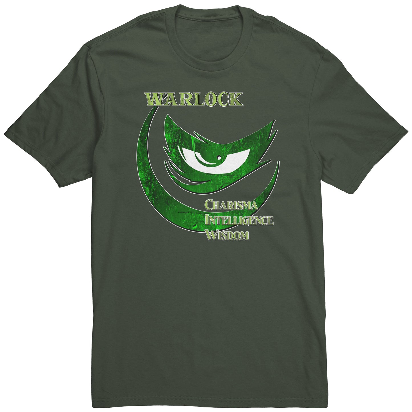 D&D Character Class Unisex T-Shirt - Warlock