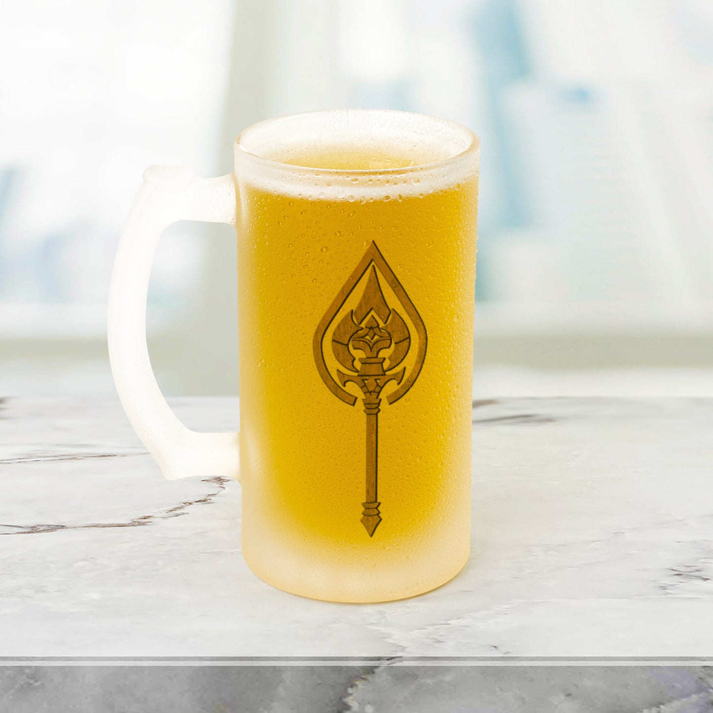 D&D Cleric Frosted Mug