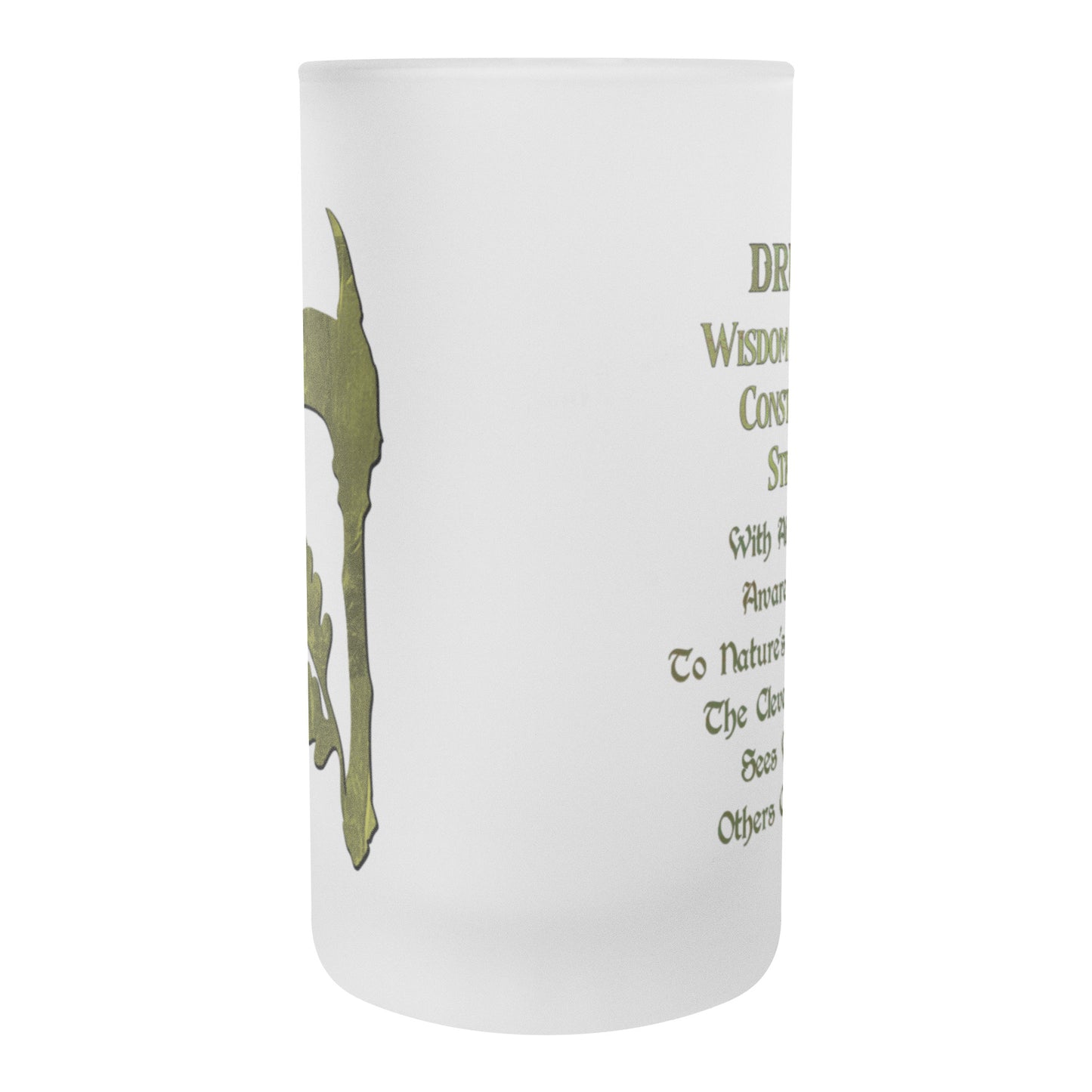 D&D Druid Frosted Mug