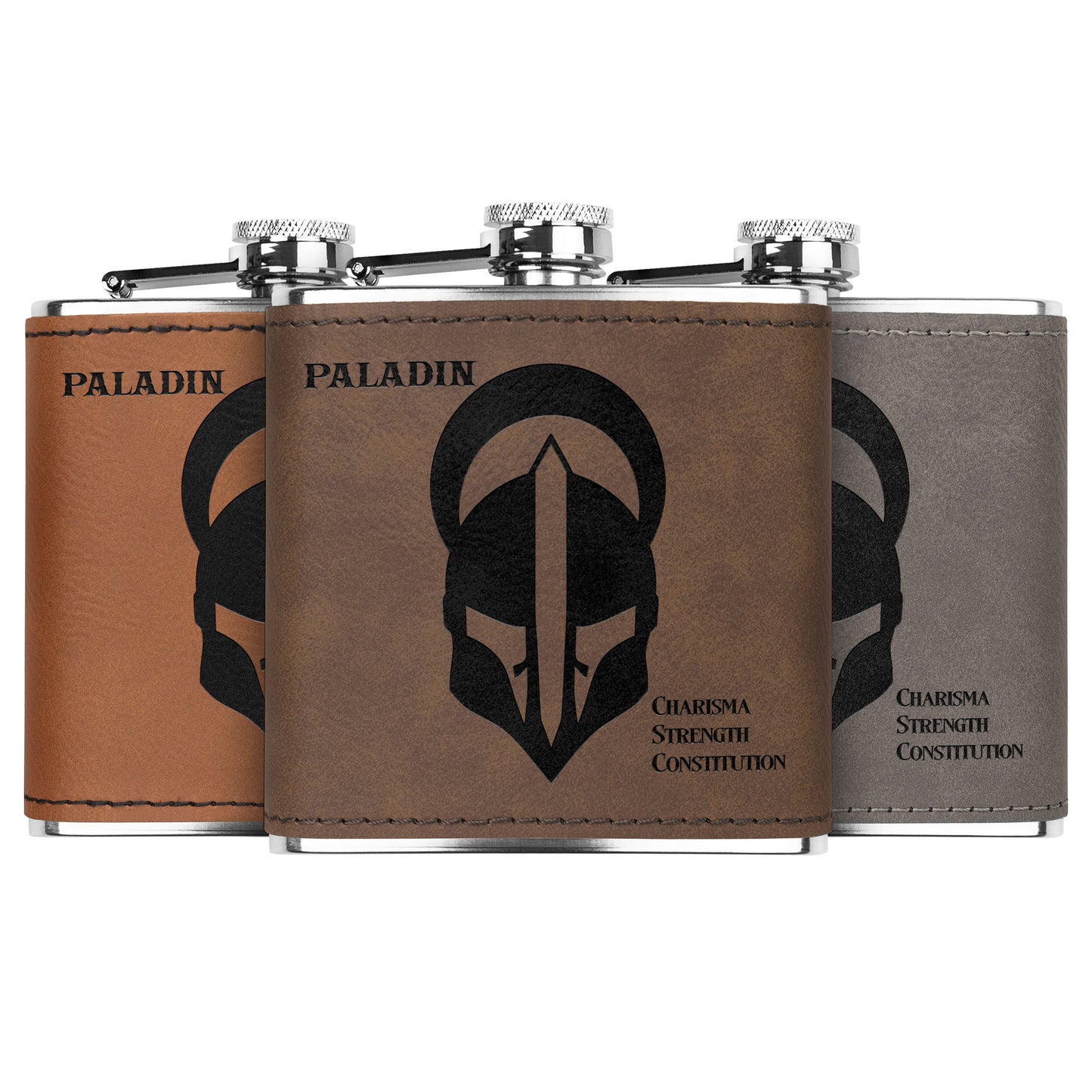 D&D Leatherette Flask - Paladin
