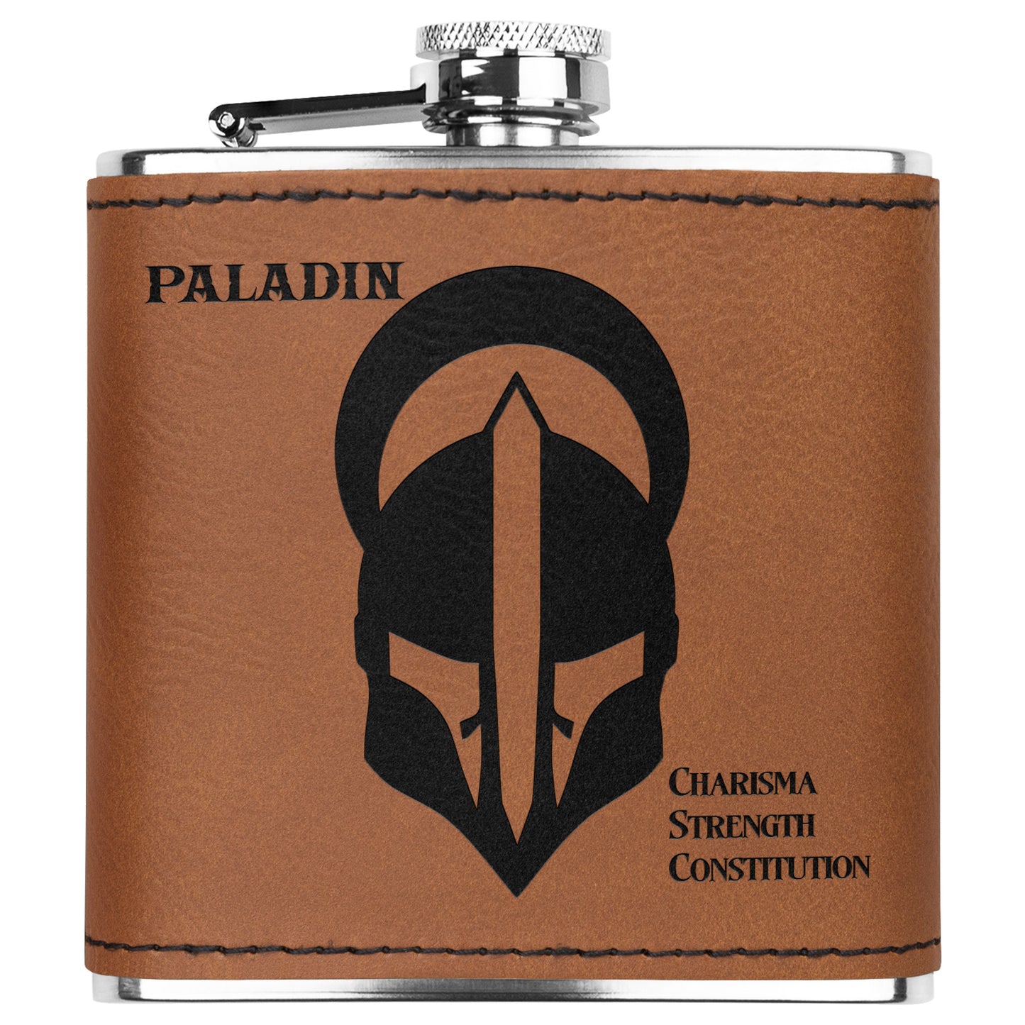 D&D Leatherette Flask - Paladin