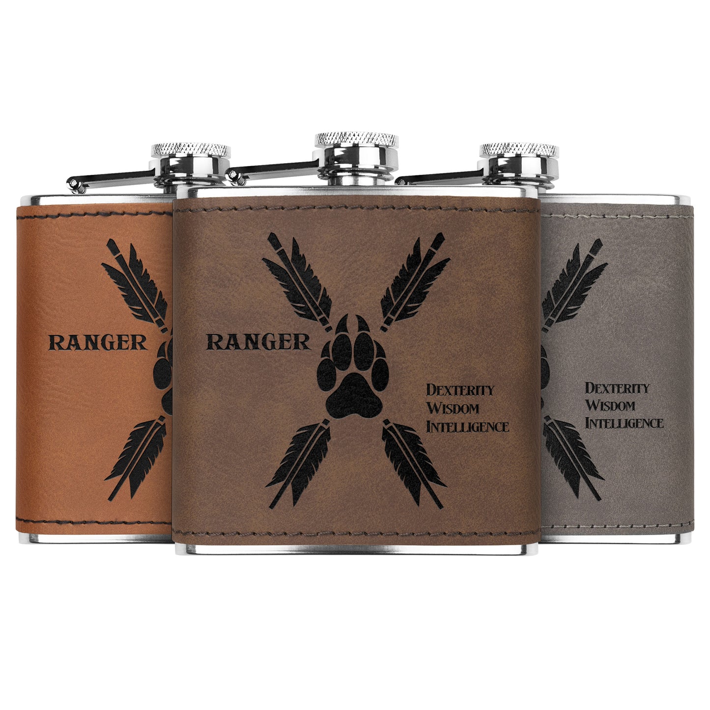 D&D Leatherette Flask - Ranger