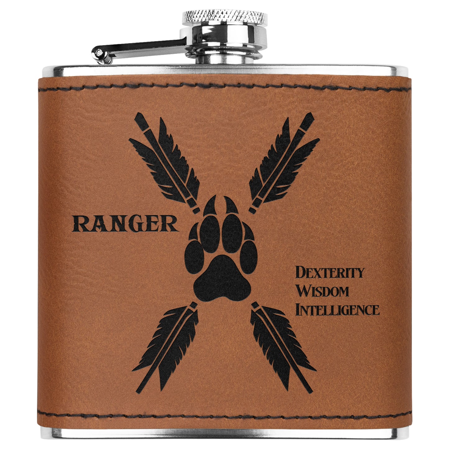 D&D Leatherette Flask - Ranger