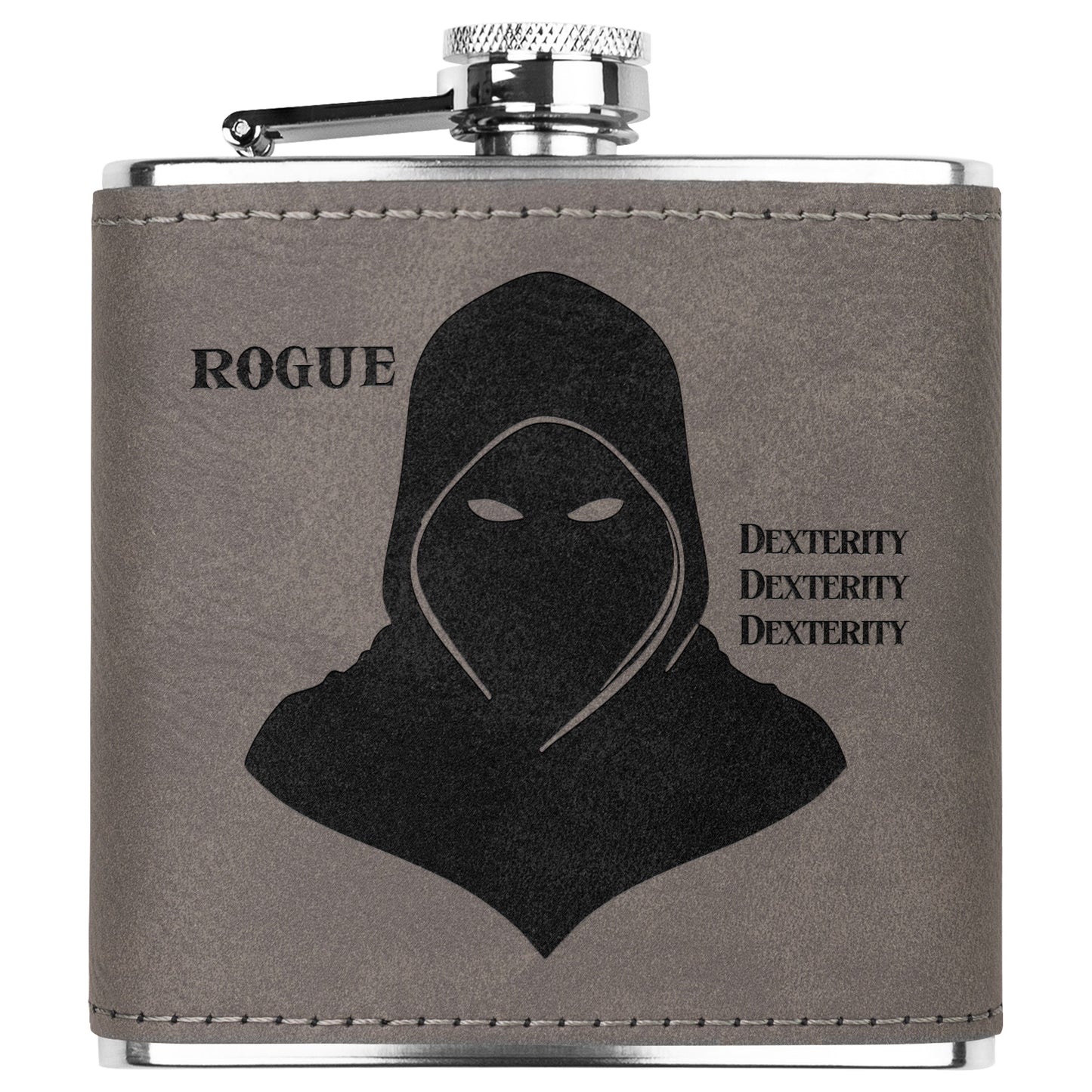 D&D Leatherette Flask - Rogue