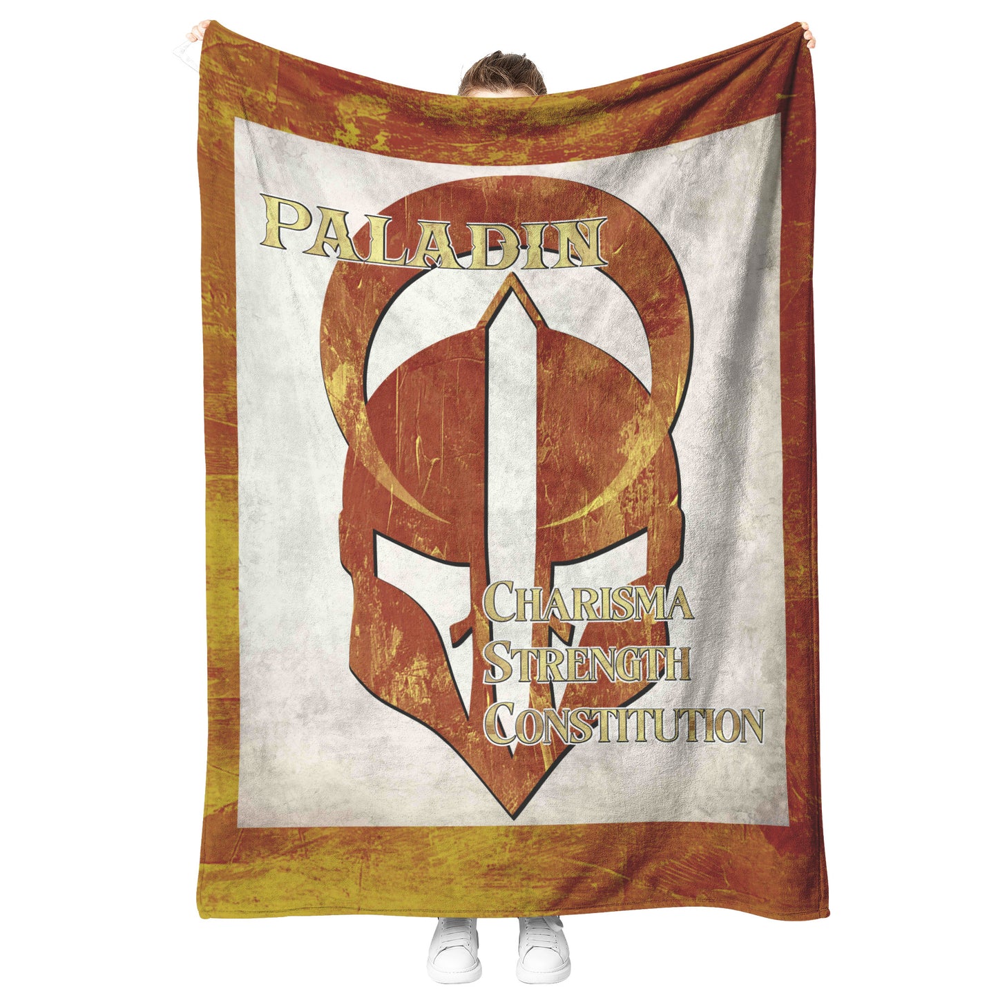 D&D Paladin Fleece Blanket