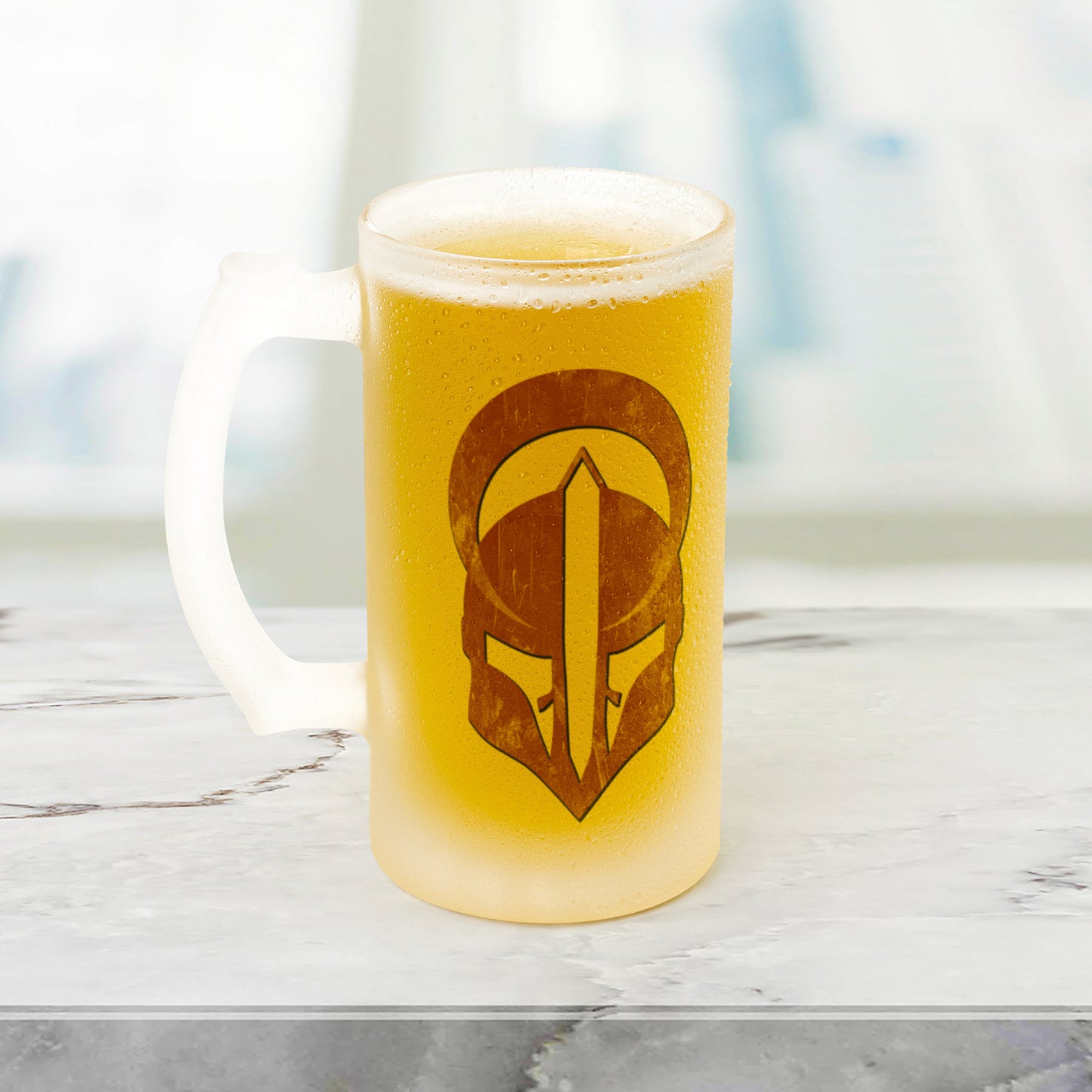 D&D Paladin Frosted Mug