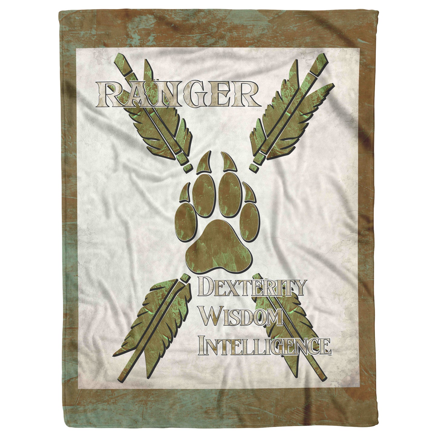 D&D Ranger Fleece Blanket