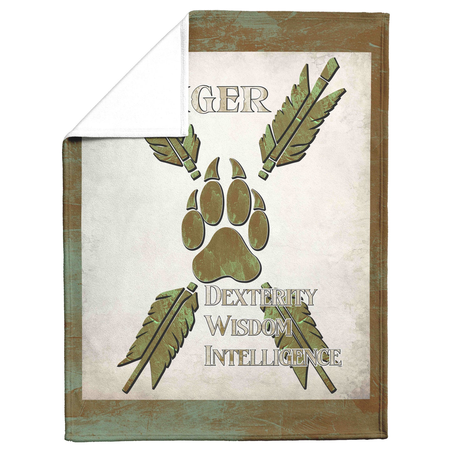 D&D Ranger Fleece Blanket