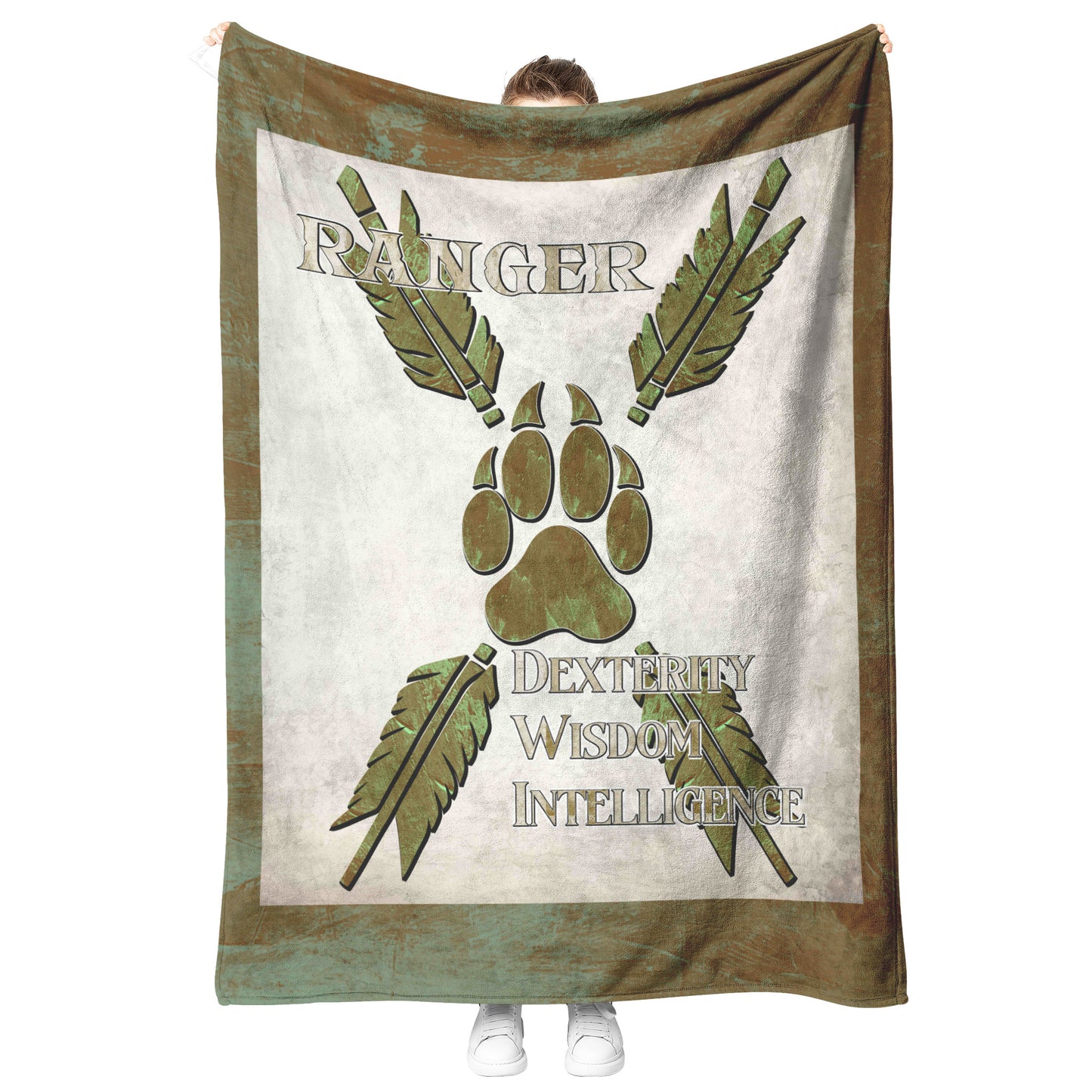 D&D Ranger Fleece Blanket