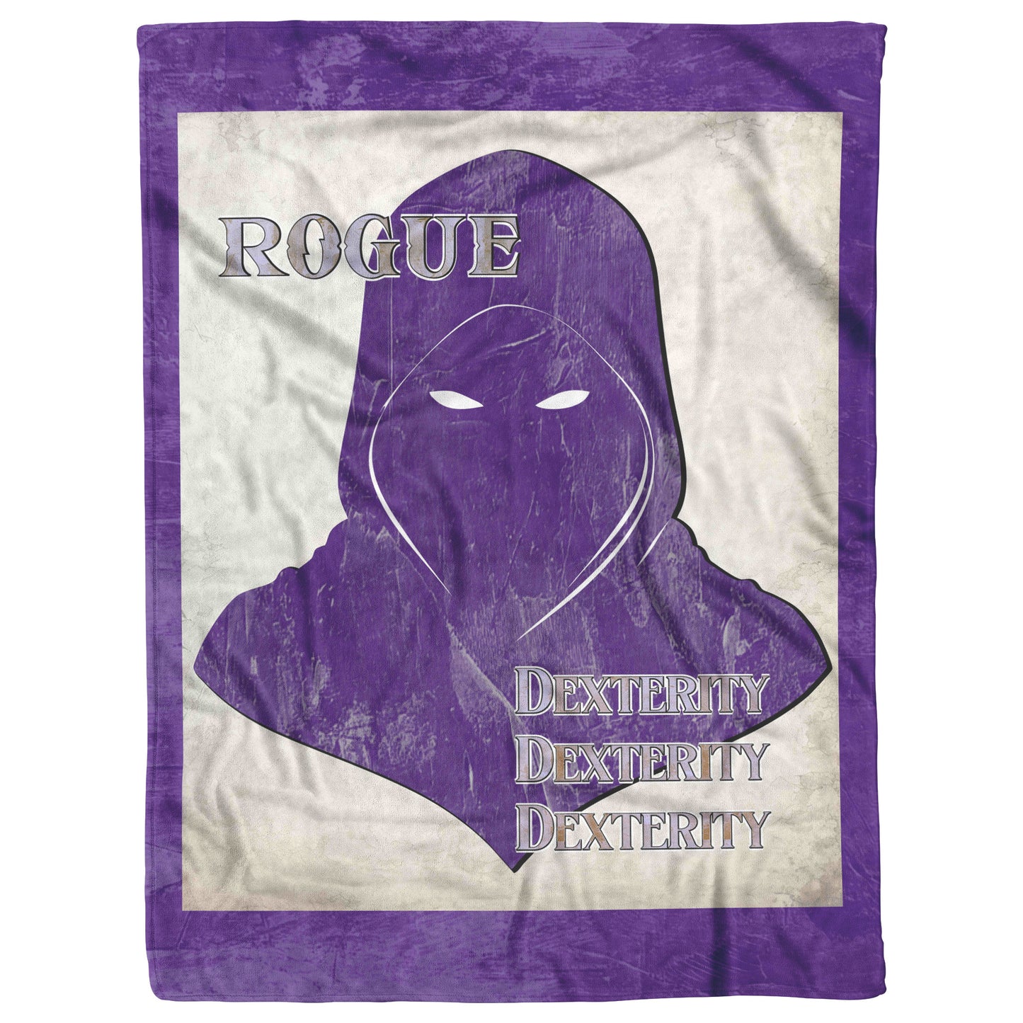 D&D Rogue Fleece Blanket