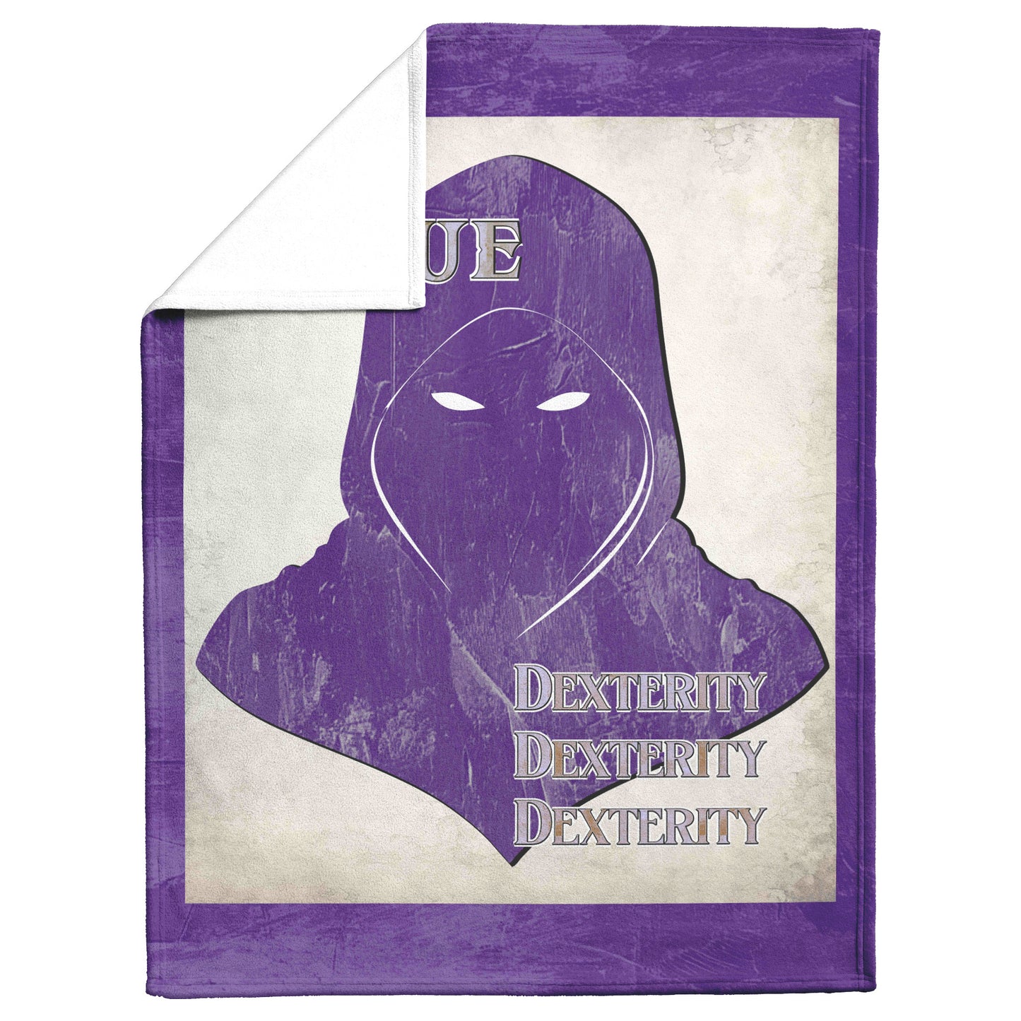 D&D Rogue Fleece Blanket