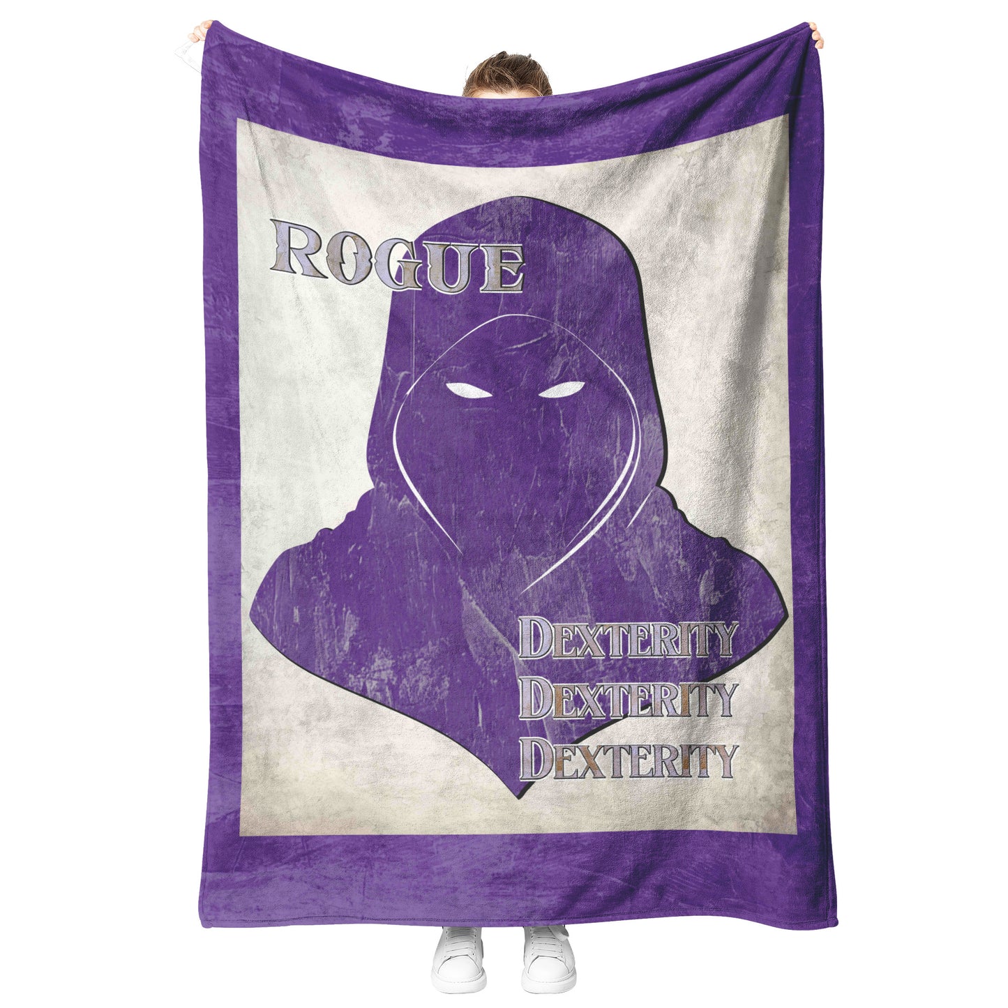 D&D Rogue Fleece Blanket