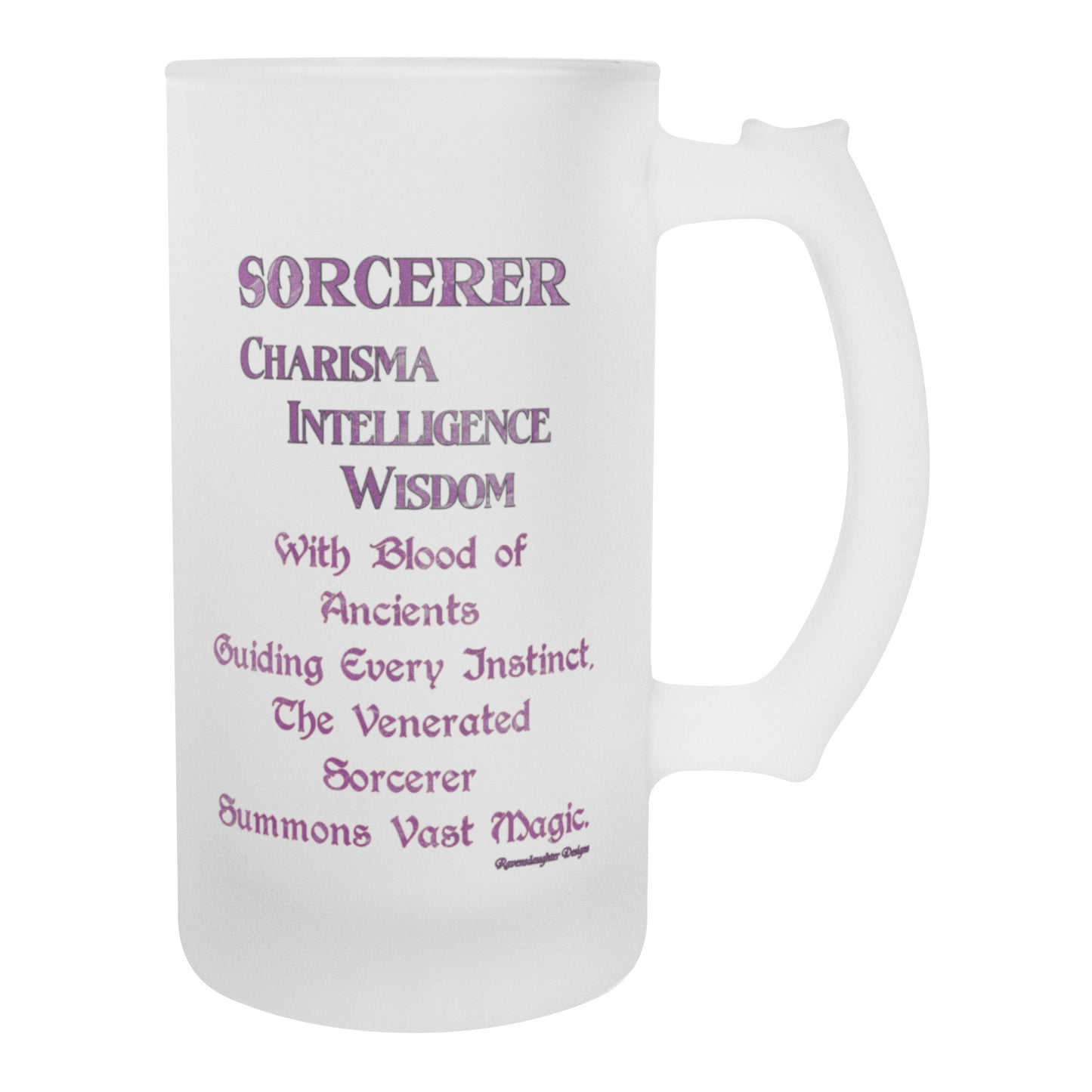 D&D Sorcerer Frosted Mug