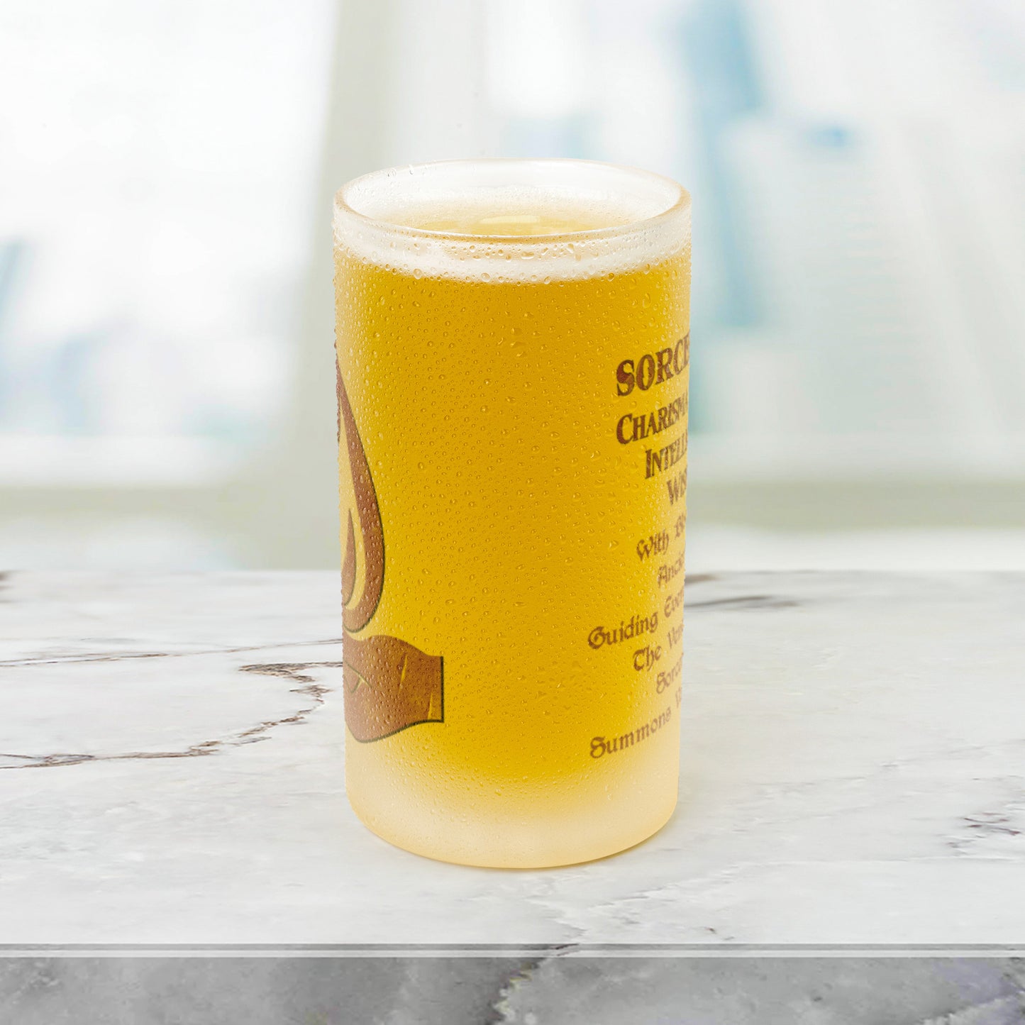 D&D Sorcerer Frosted Mug