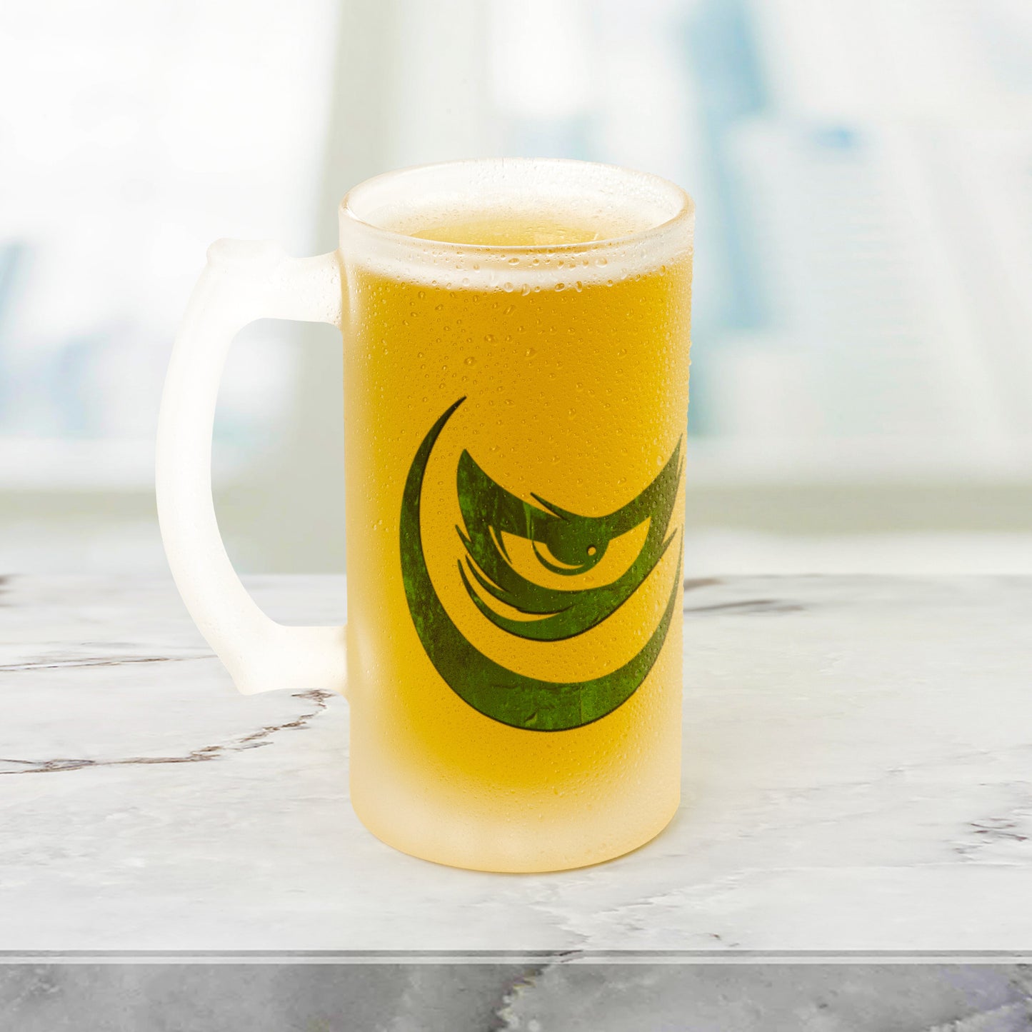 D&D Warlock Frosted Mug