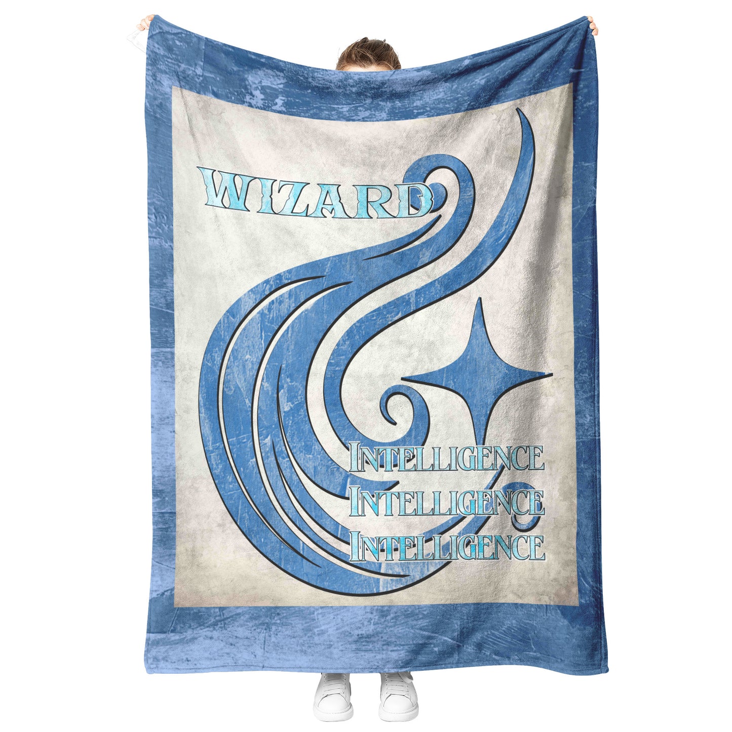 D&D Wizard Fleece Blanket