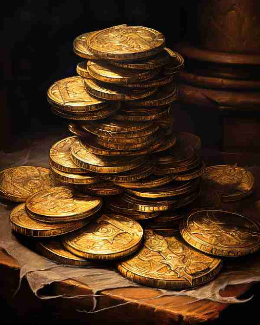 Gold Coin Digital Download