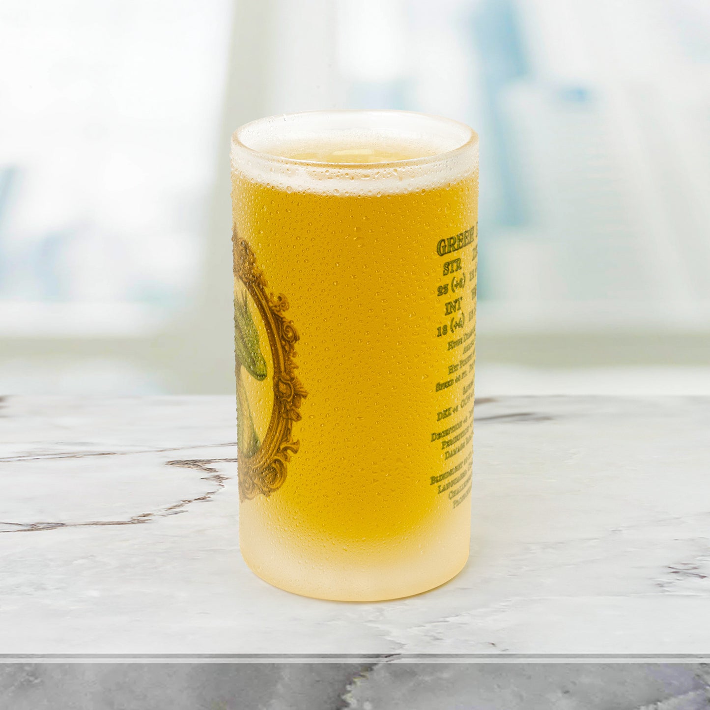 Green Dragon Frosted Mug