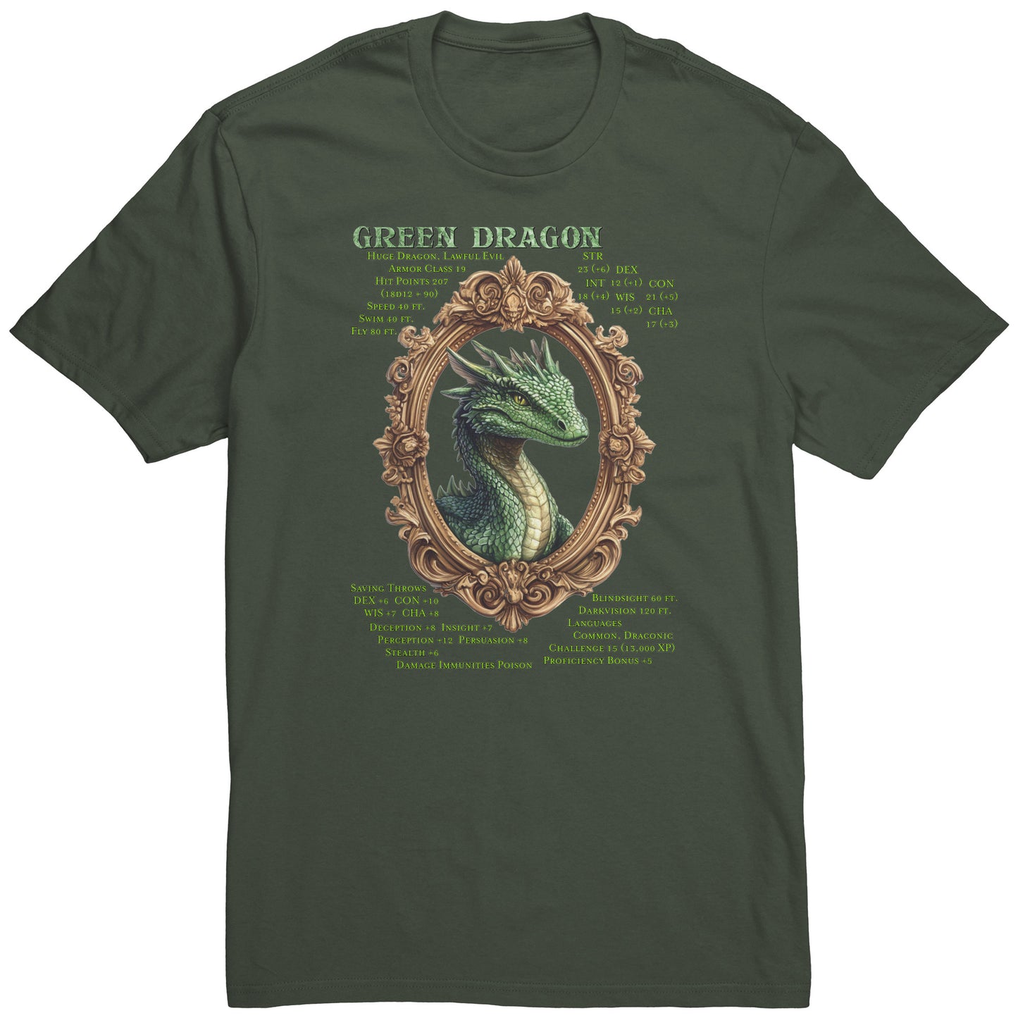 Green Dragon Unisex Tee